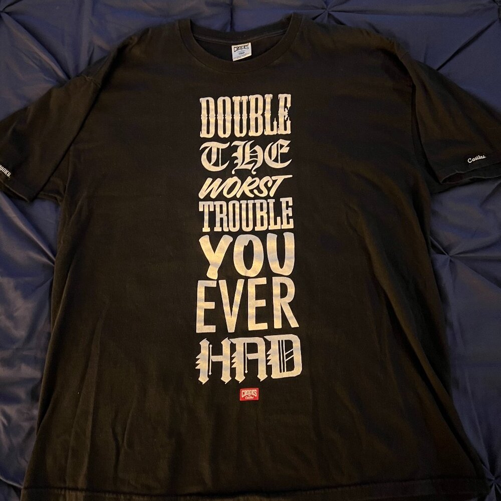 Crooks & Castles t shirt, hip-hop, streetwear, fashion.